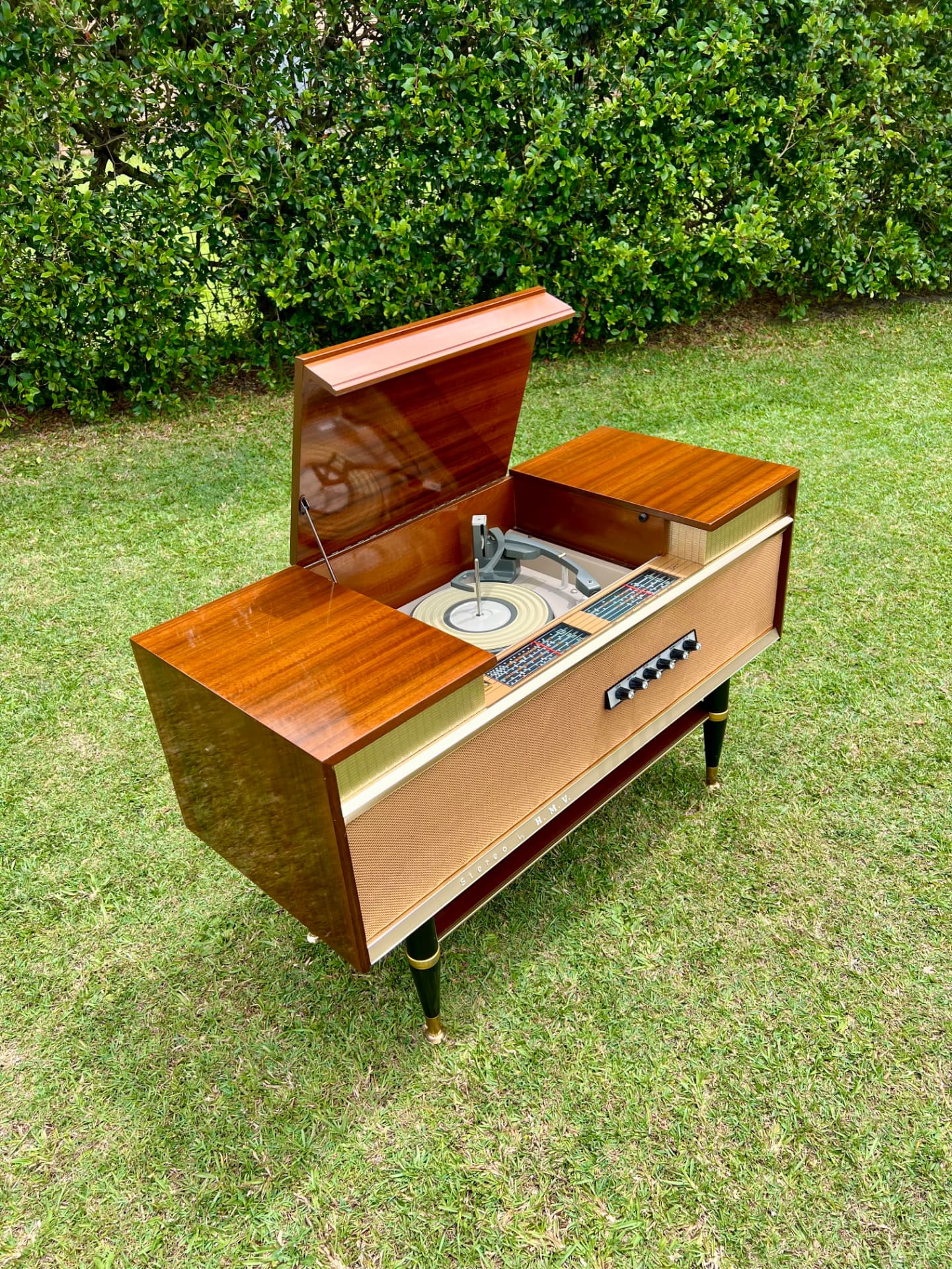 1966 1966 HMV Caprice Radiogram vintage audio restored by Retraphonics, available now